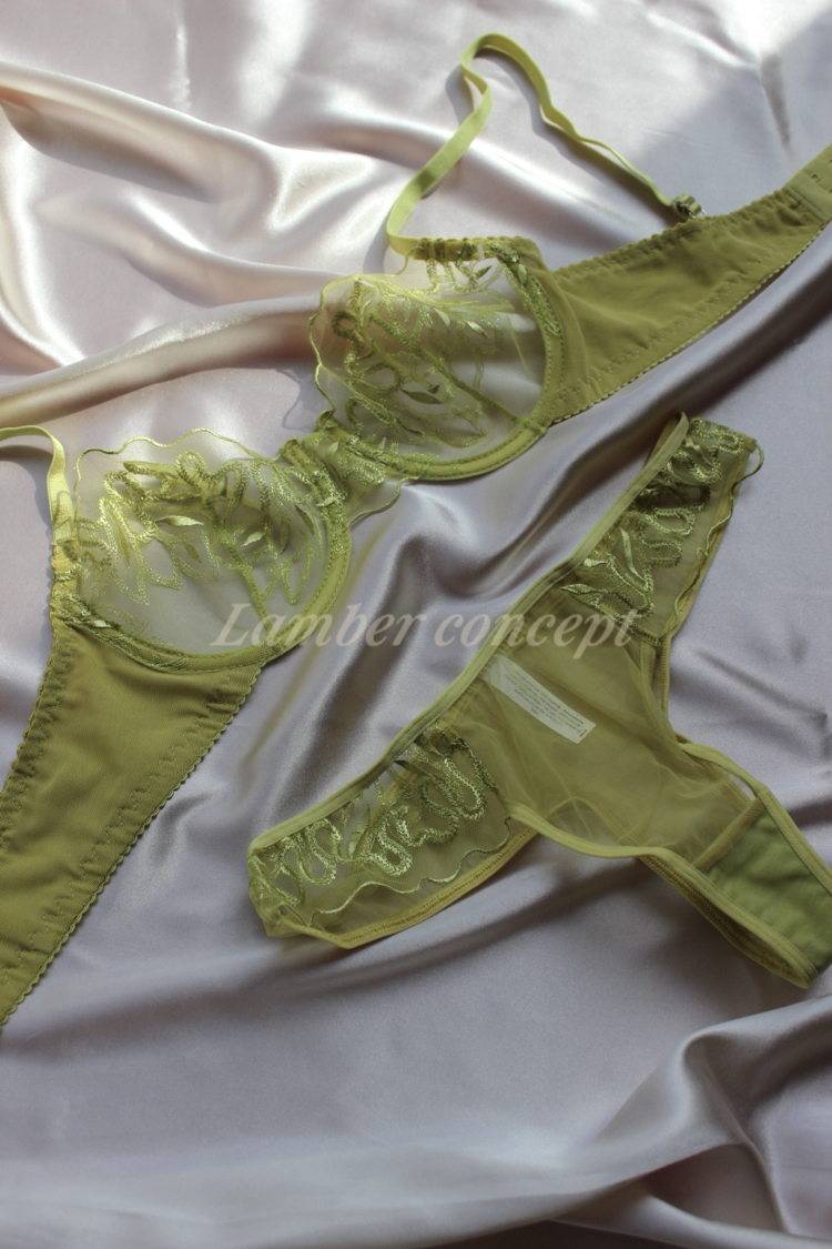 Grenny Plum Bra Set