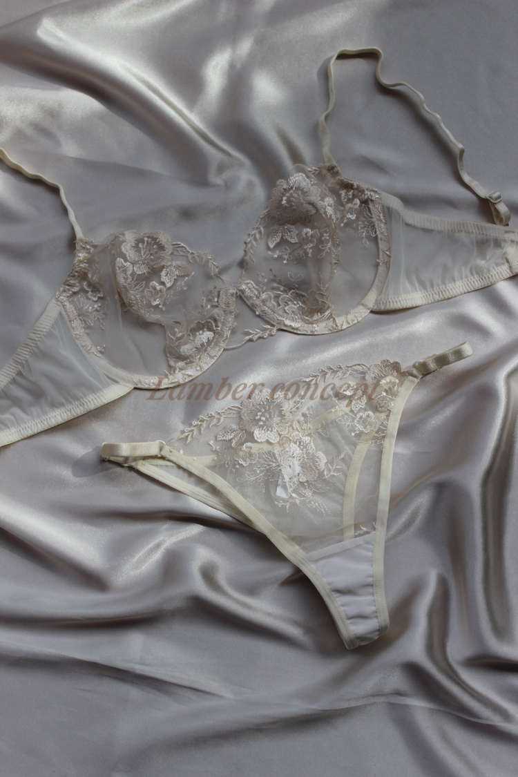Vintage Rose Bra Set