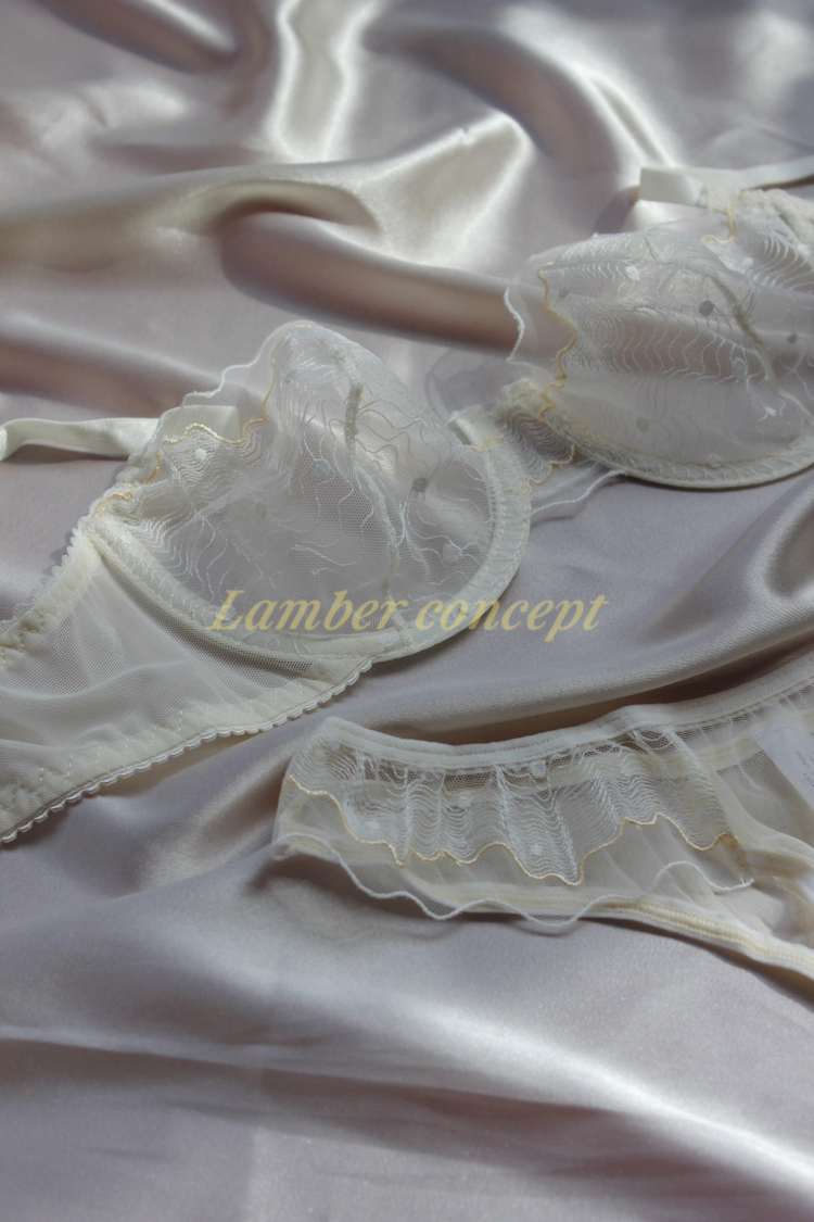 Pearly Bra Set