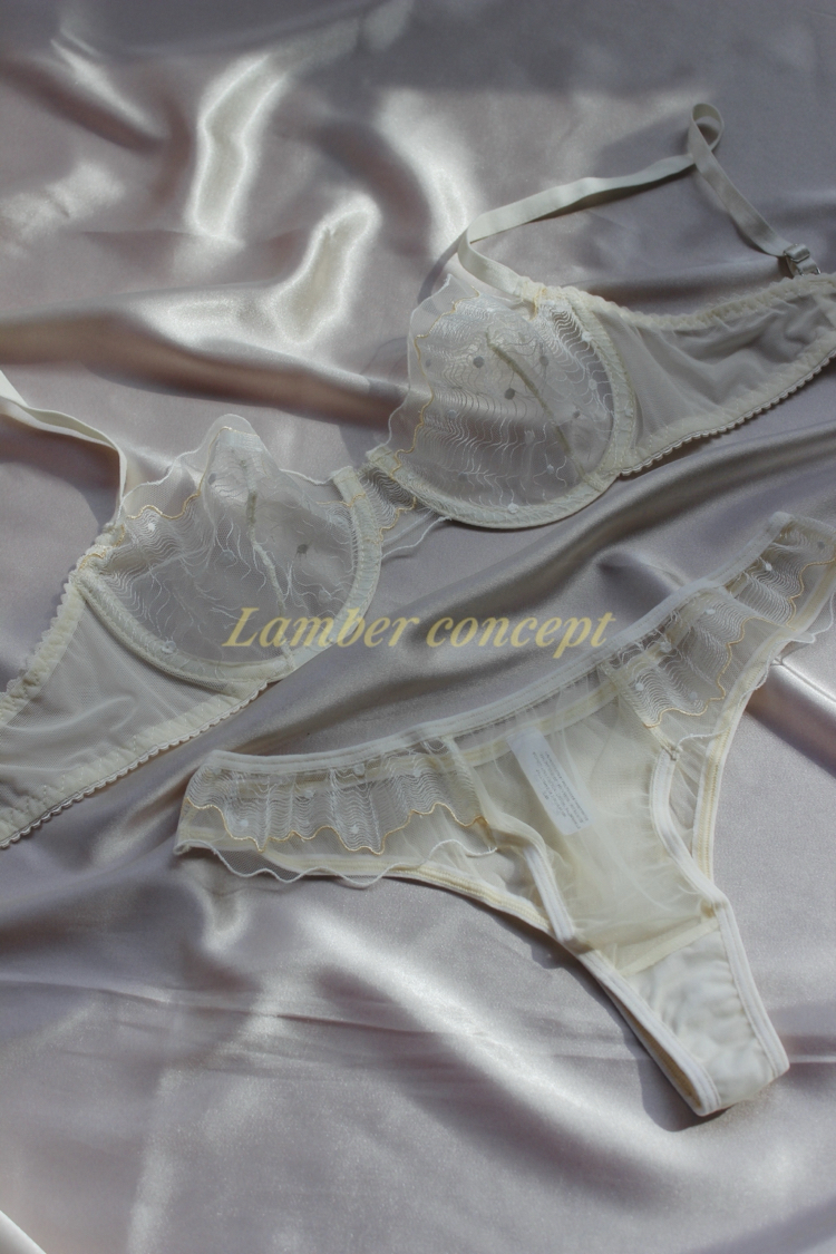 Pearly Bra Set