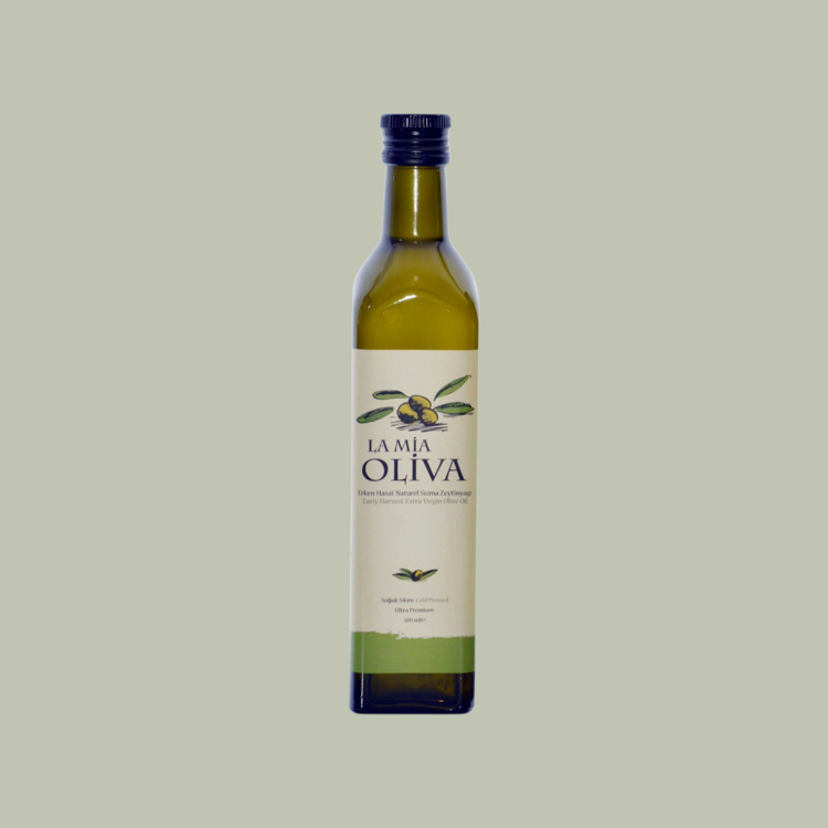 La Mia Oliva Erken Hasat Soğuk Sıkım Naturel Sızma Zeytinyağı - 500 ml