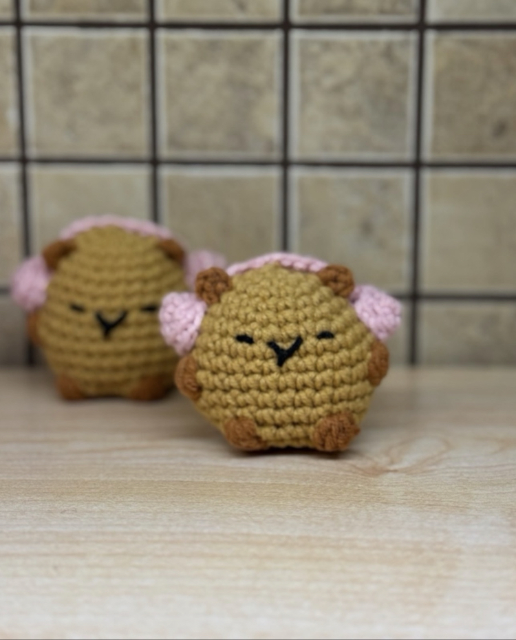 Kulaklıklı Capybara
