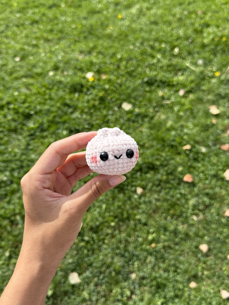 Krem Dumpling Kadife