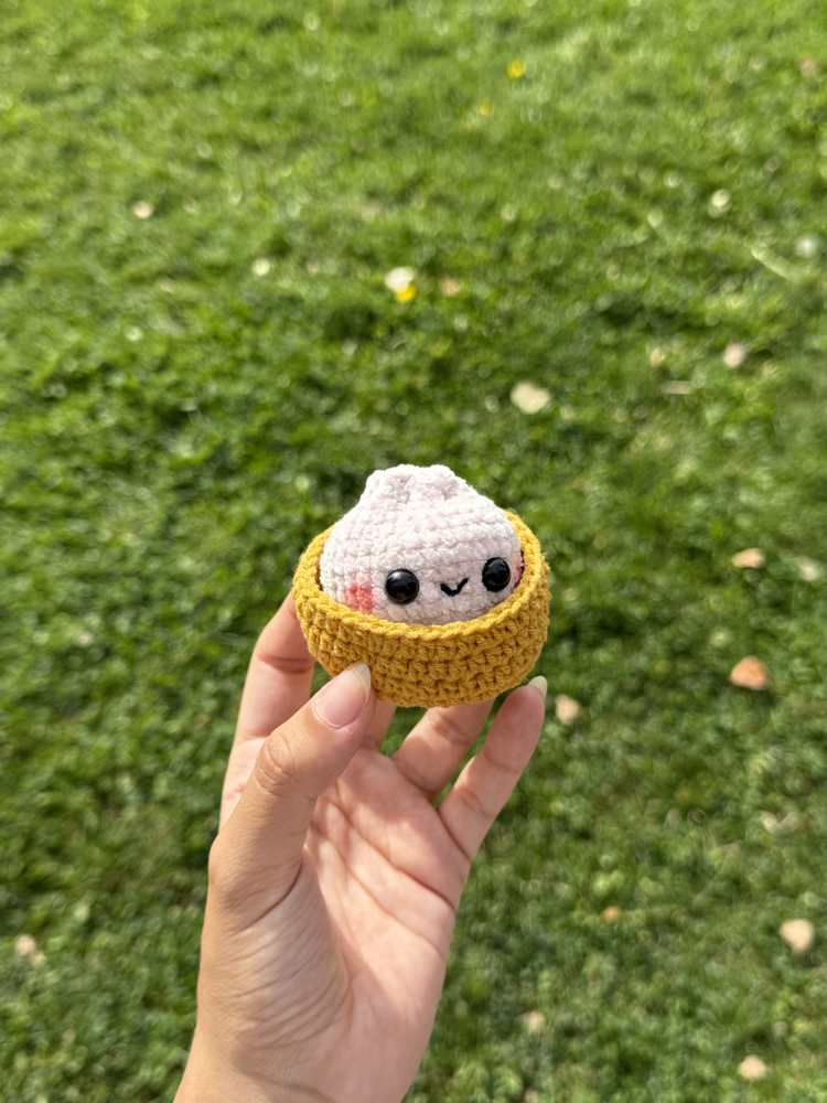 Krem Dumpling Kadife