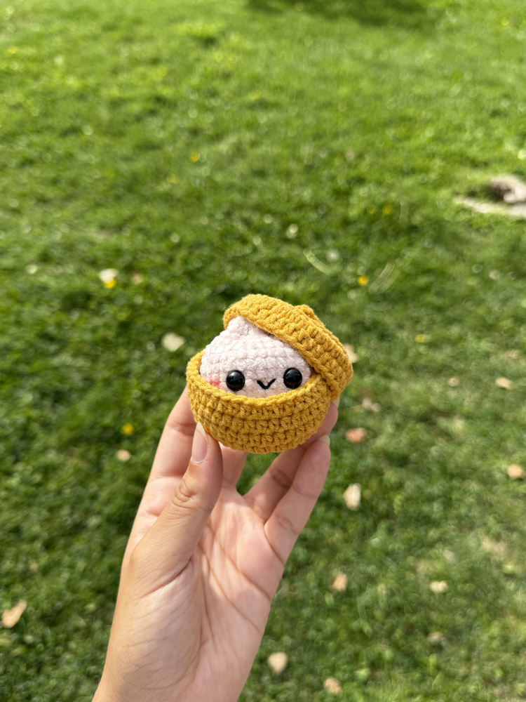 Krem Dumpling Kadife