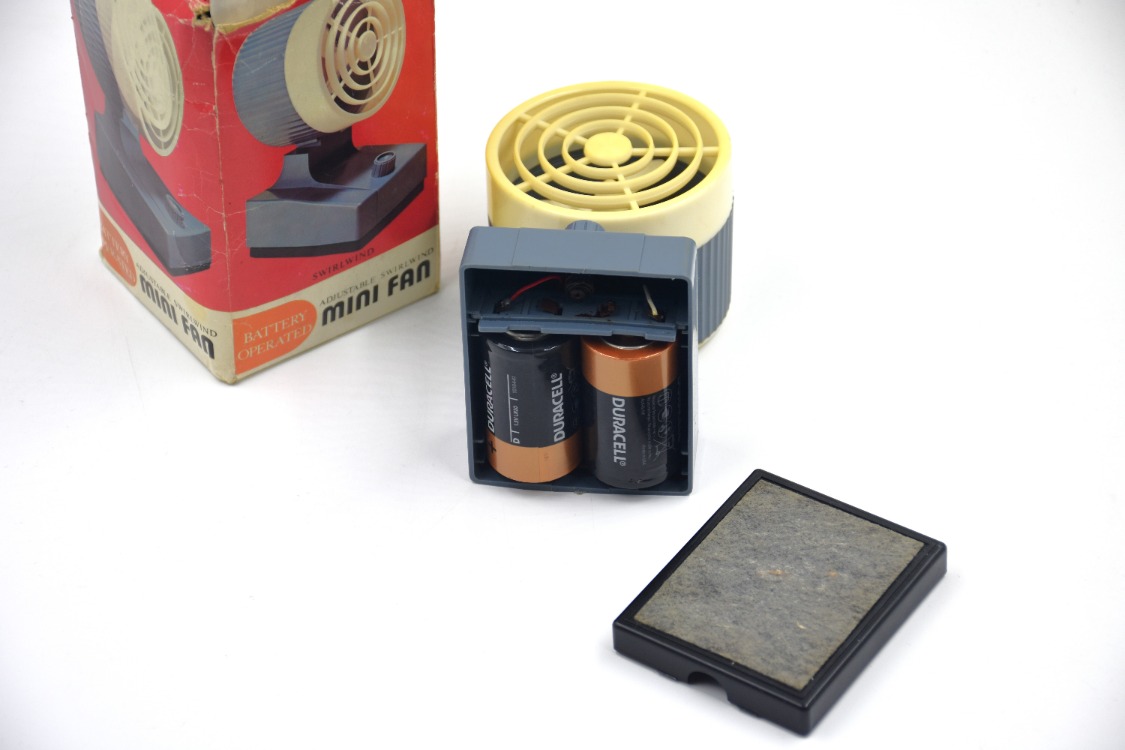 Vintage Mini Fan by Lucky Clover Toys