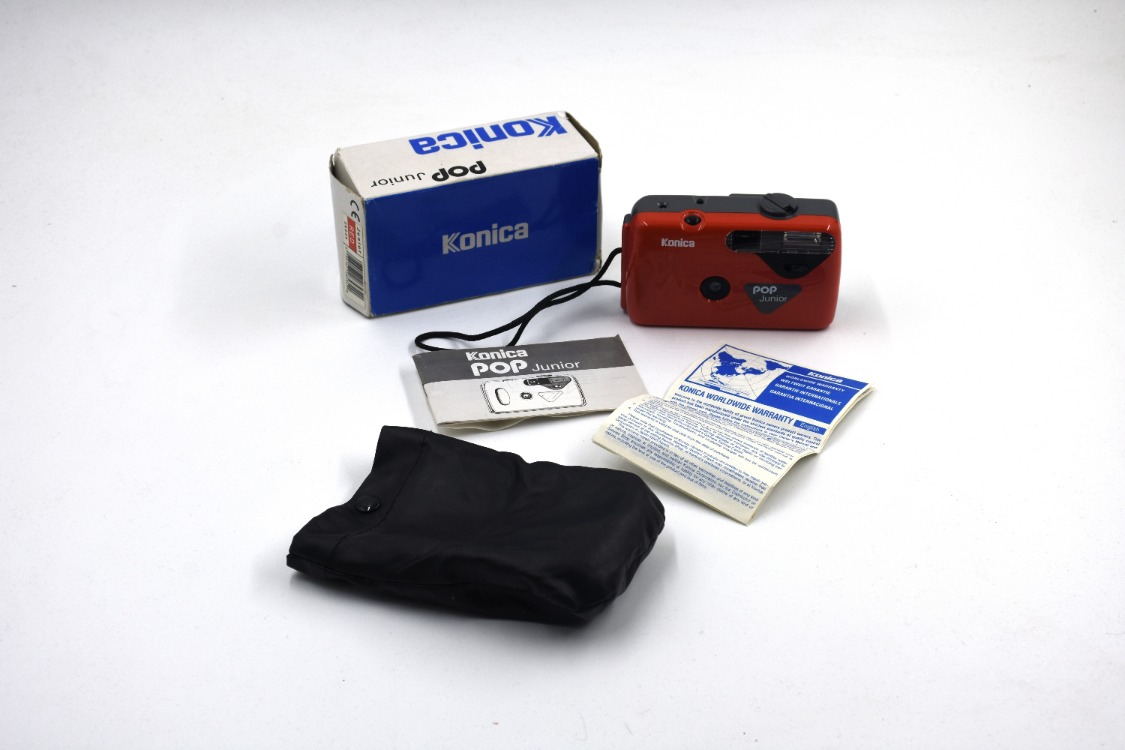 Konica Pop Junior 35 mm Analog Fotoğraf Makinesi
