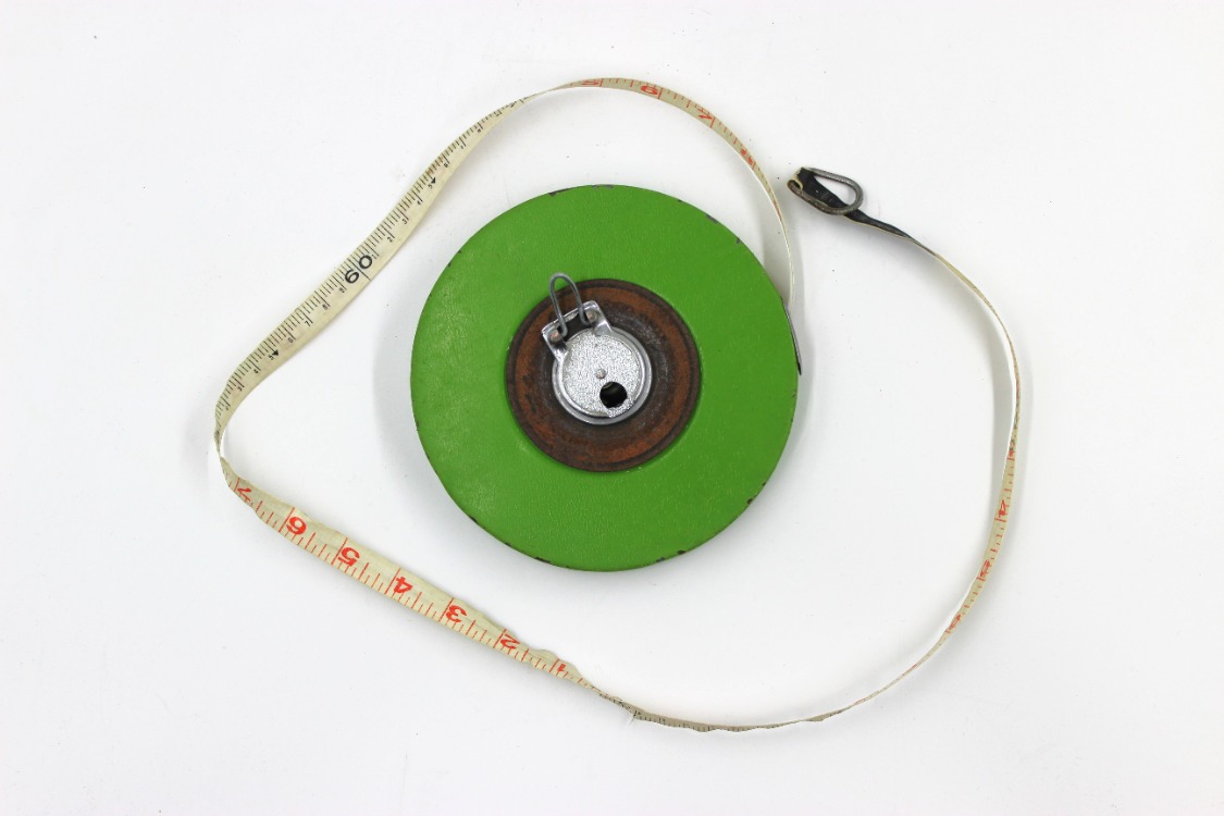 Vintage Makaralı Mezura/Metre (25 m)