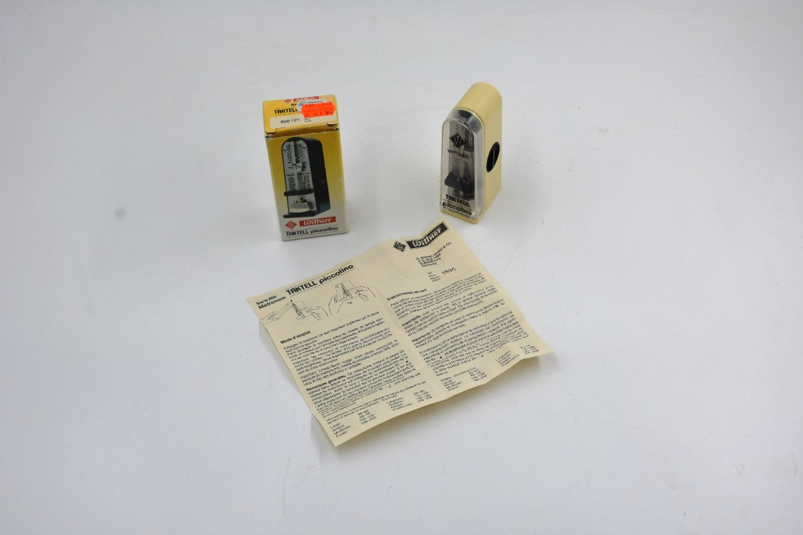 Vintage Wittner Taktell Piccolino Metronom