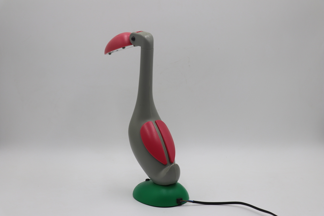 Vintage Flamingo Holojen Masa Lambası, 1990s