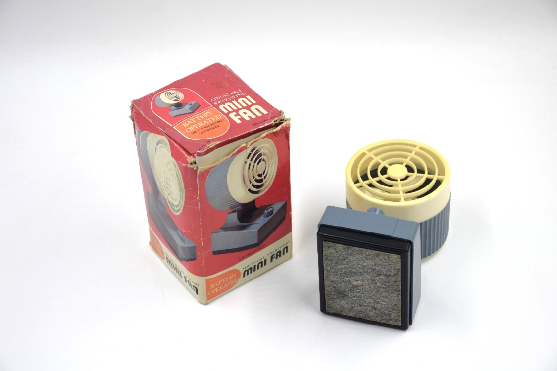 Vintage Mini Fan by Lucky Clover Toys