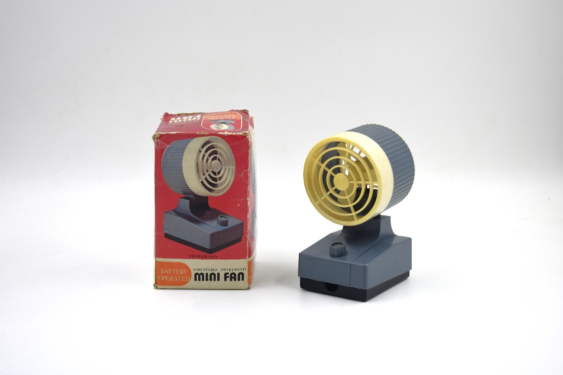 Vintage Mini Fan by Lucky Clover Toys