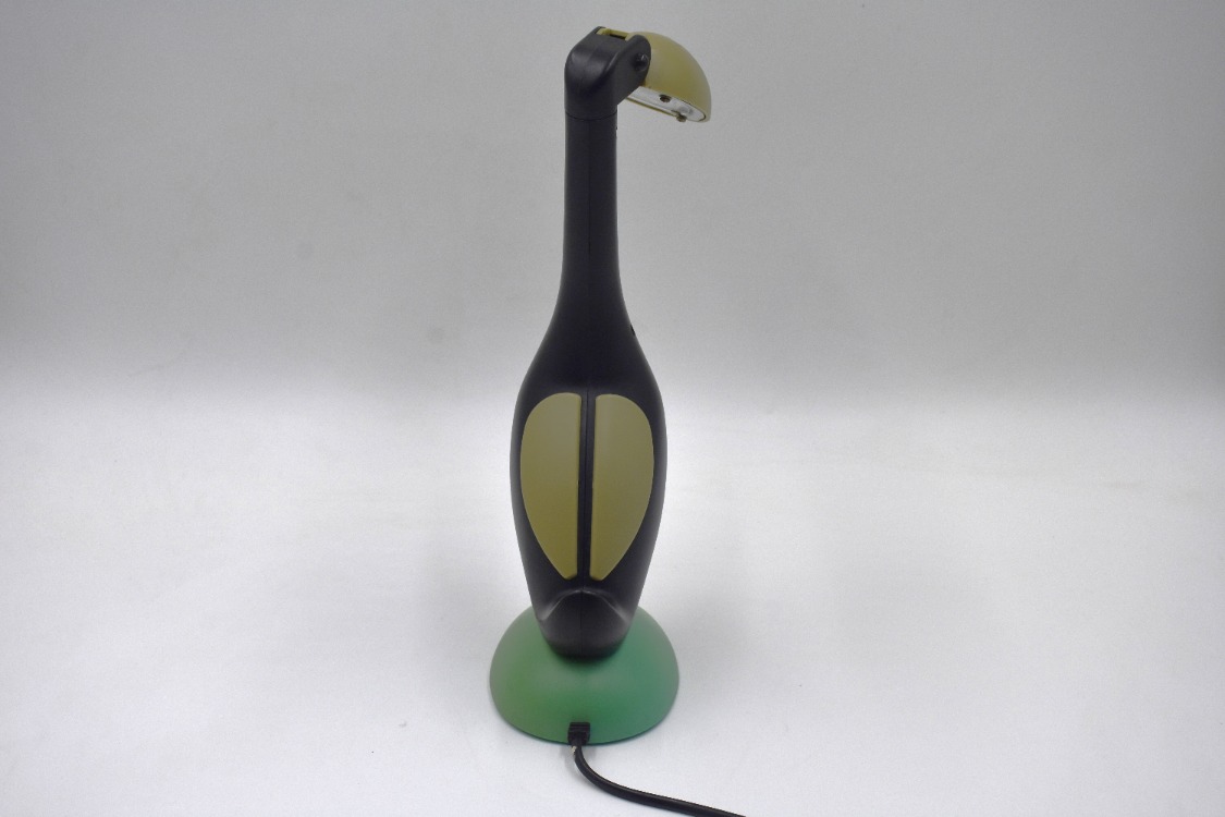 Vintage Flamingo Halojen Masa Lambası, 1990s