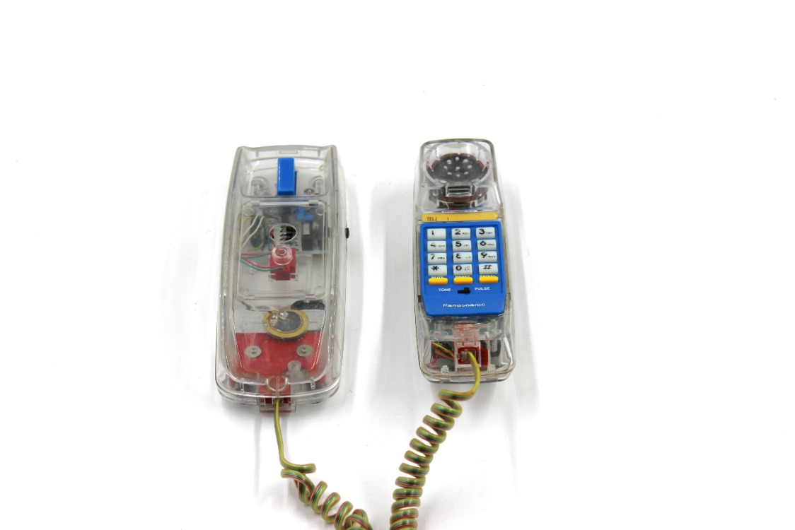 Panasonic Şeffaf Telefon/Clear Transparent Phone
