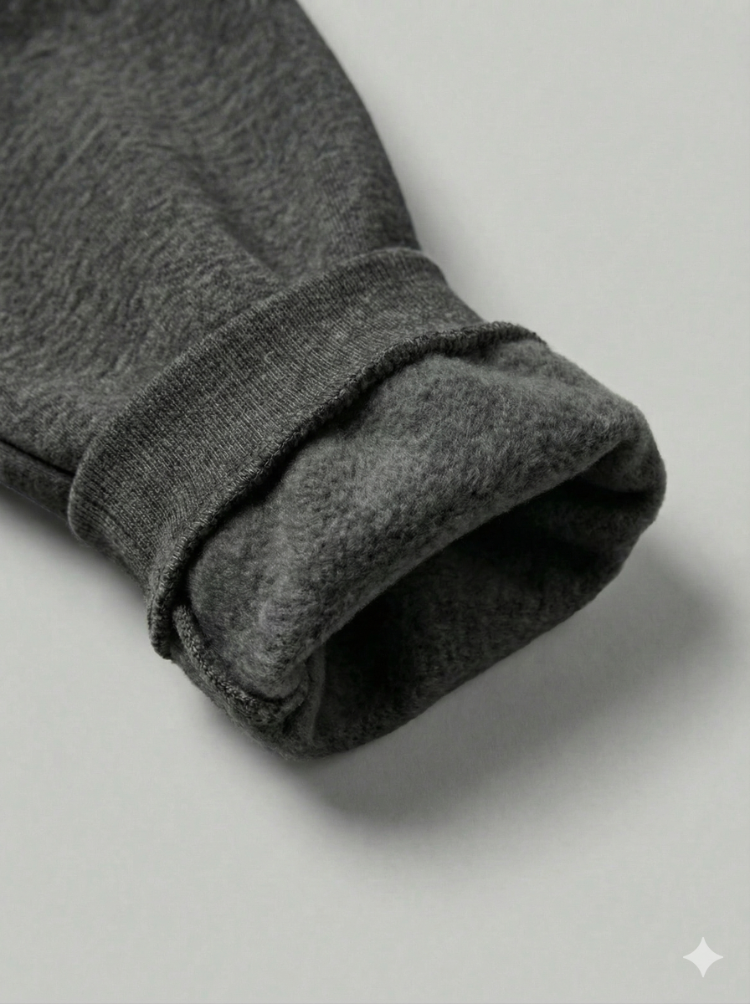Kişiye Özel Baskı – Regular (Avrupa Kalıp) Antrasit Gri Hoodie / Kapüşonlu Sweatshirt