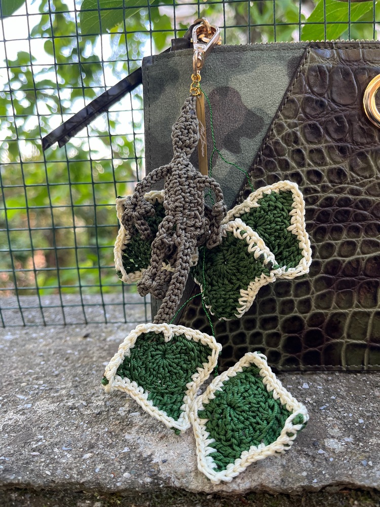 Ivy and the Gecko ~ Bag Charm