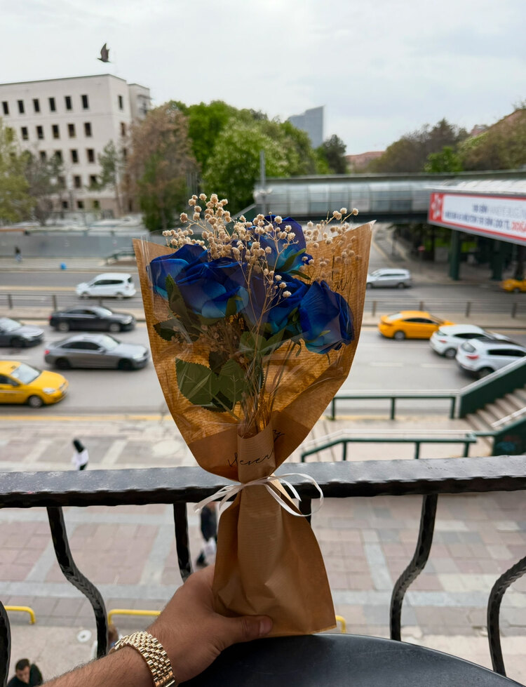 Solmayan Gül Buketi 