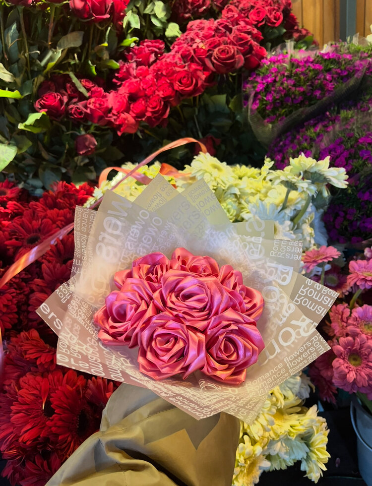 7’li Pembe Gül Buketi