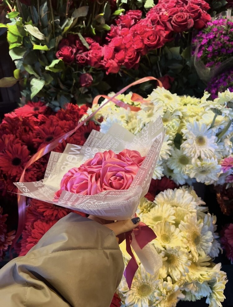 7’li Pembe Gül Buketi