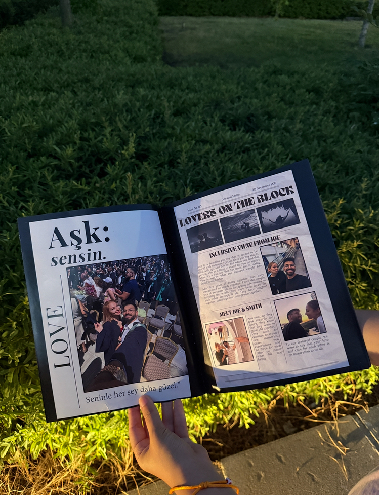 Kişiye Özel Aşk Dergisi (AÇIKLAMAYI OKUYUN)