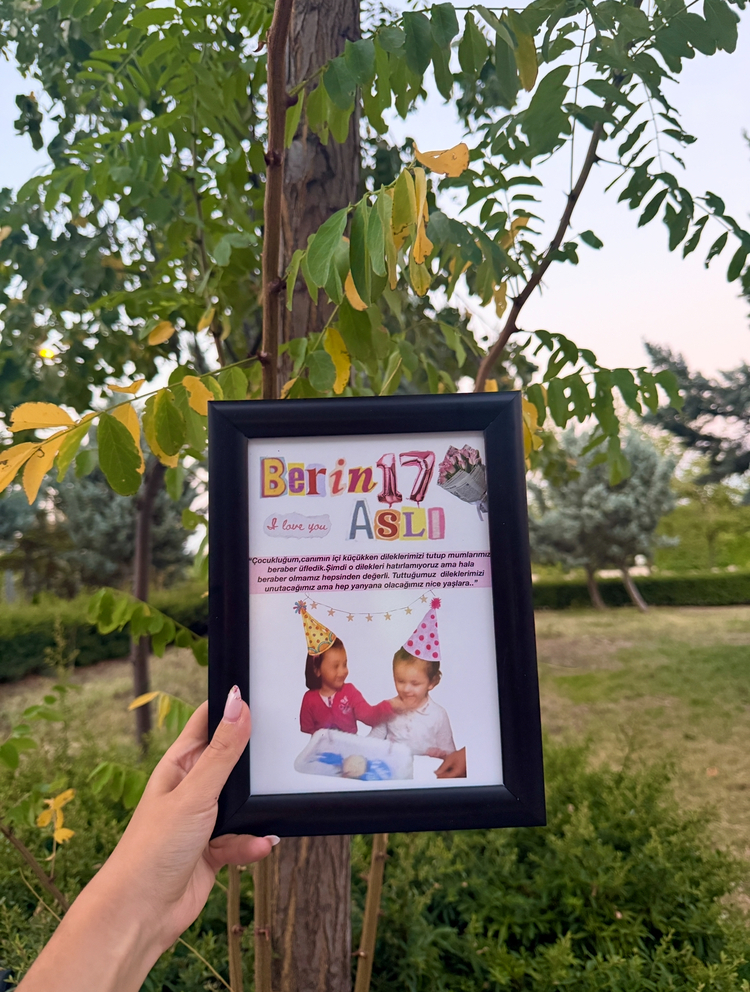Kişiye Özel Doğum Günü Tablosu 