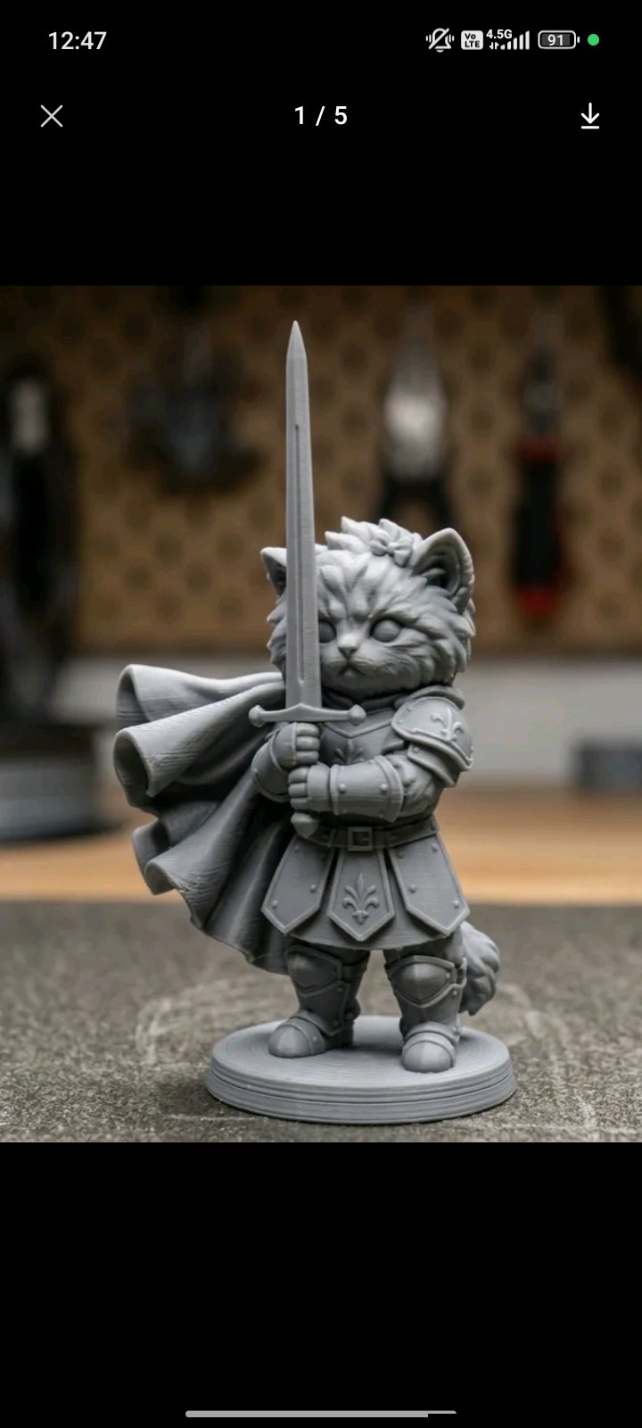 Knight Cat