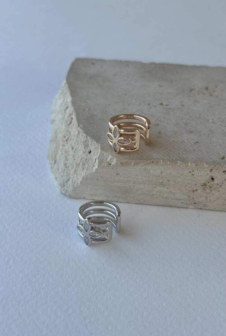 Özel Seri | Bloom Earcuff/Kıkırdak Küpe