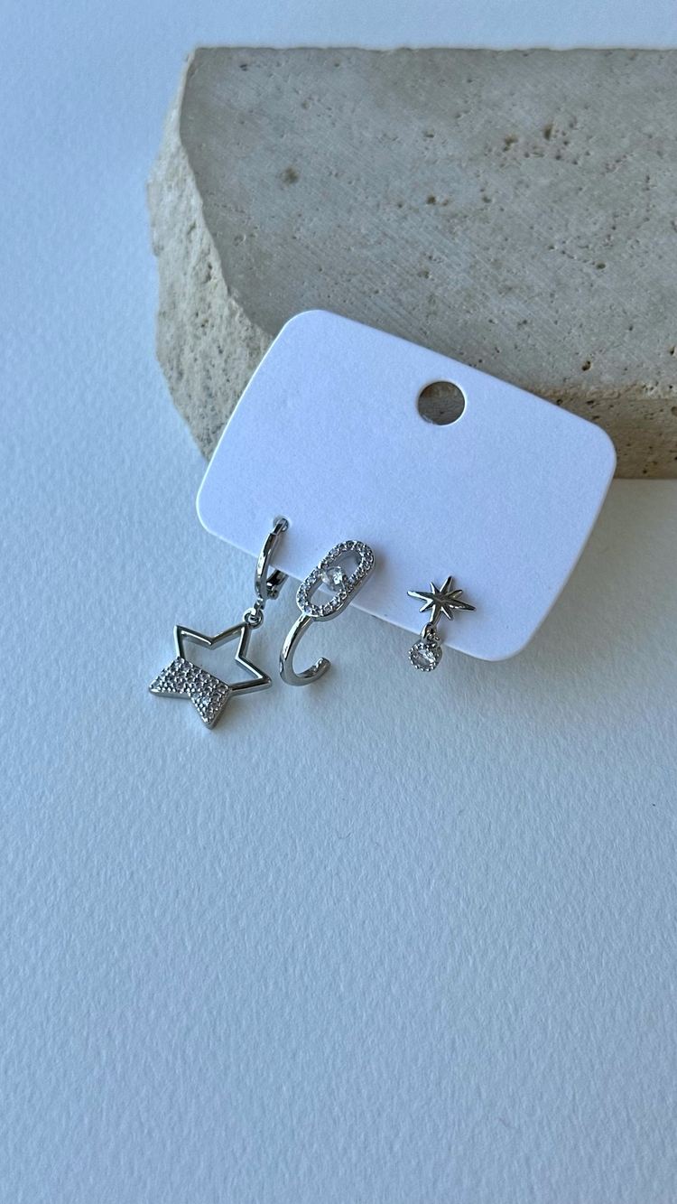 Özel Seri | Silver Set Küpe