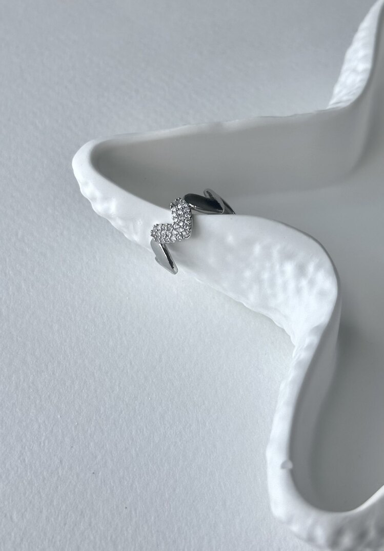 Özel Seri | Silver Maysoon Earcuff/Kıkırdak Küpe