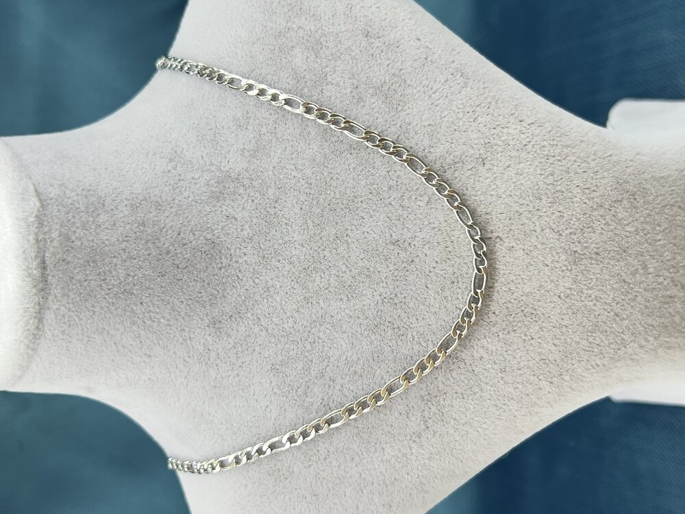 Erkek Gümüş 60 cm Uzunluğunda 2.8 mm Kalınlığında Çelik Zincir Kolye