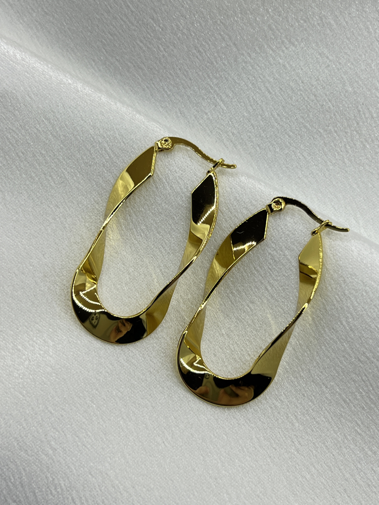 Gold Marka Muadili Çelik Küpe 
