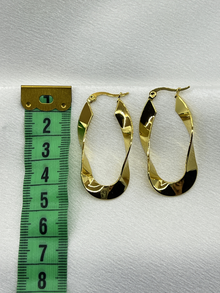 Gold Marka Muadili Çelik Küpe 