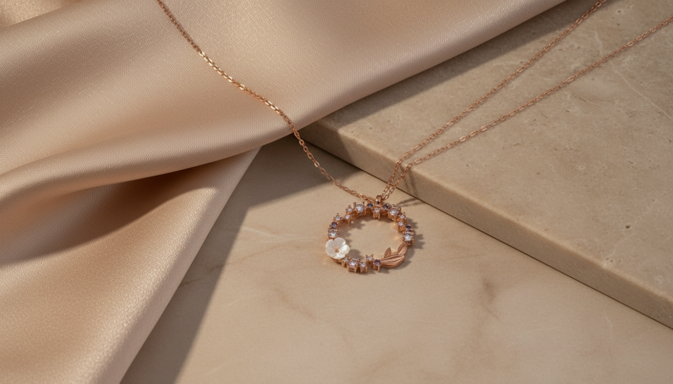 Couronne Florale Necklace
