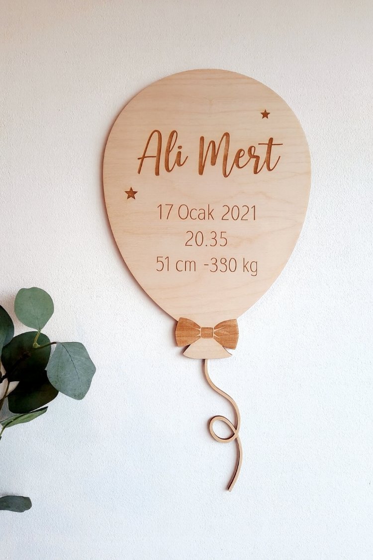 Kişiye Özel Yenidoğan Bilgi Panosu