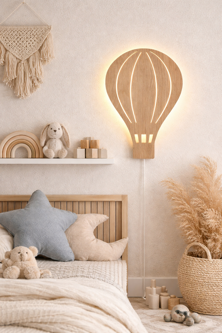Uçan Balon Gece Lambası