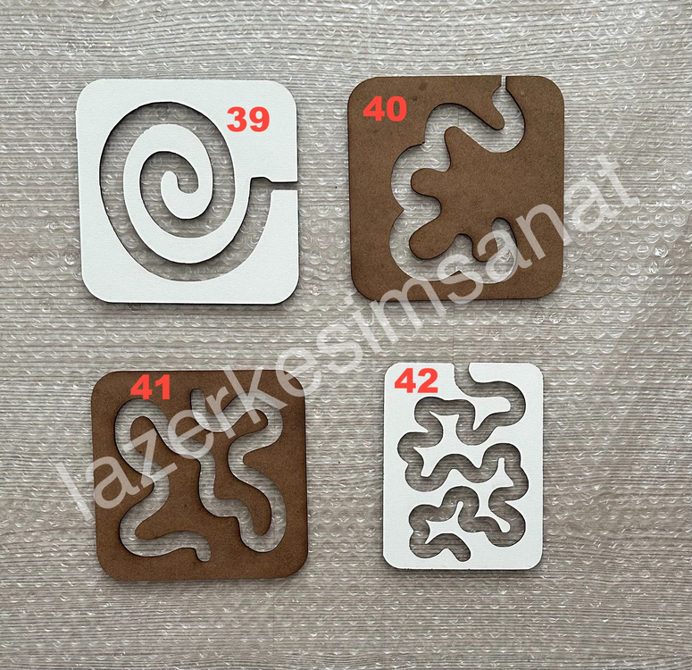 Ahşap Kalıp - Seçimli(39-52)