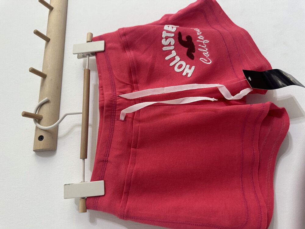 Hollister pembe kız çocuk şort