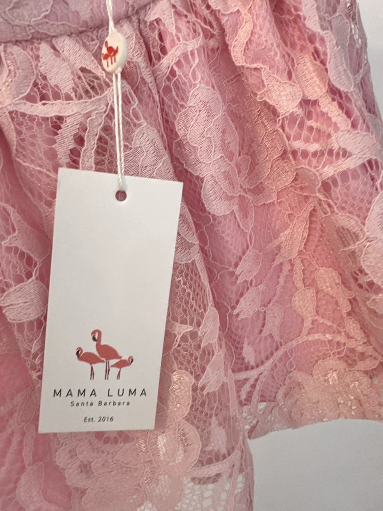 Mama luma pink gupur kız çocuk etek