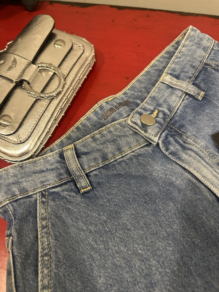 Zadig & Voltaire blue kız çocuk kot şort