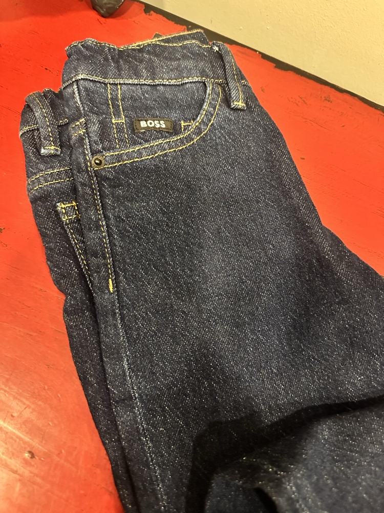 HB dark indigo erkek çocuk kot pantolon