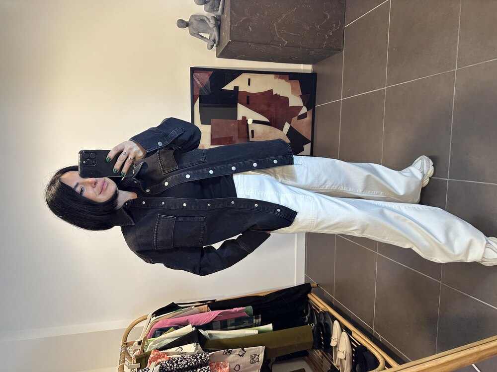 Max&Co beyaz kadin jean pantolon