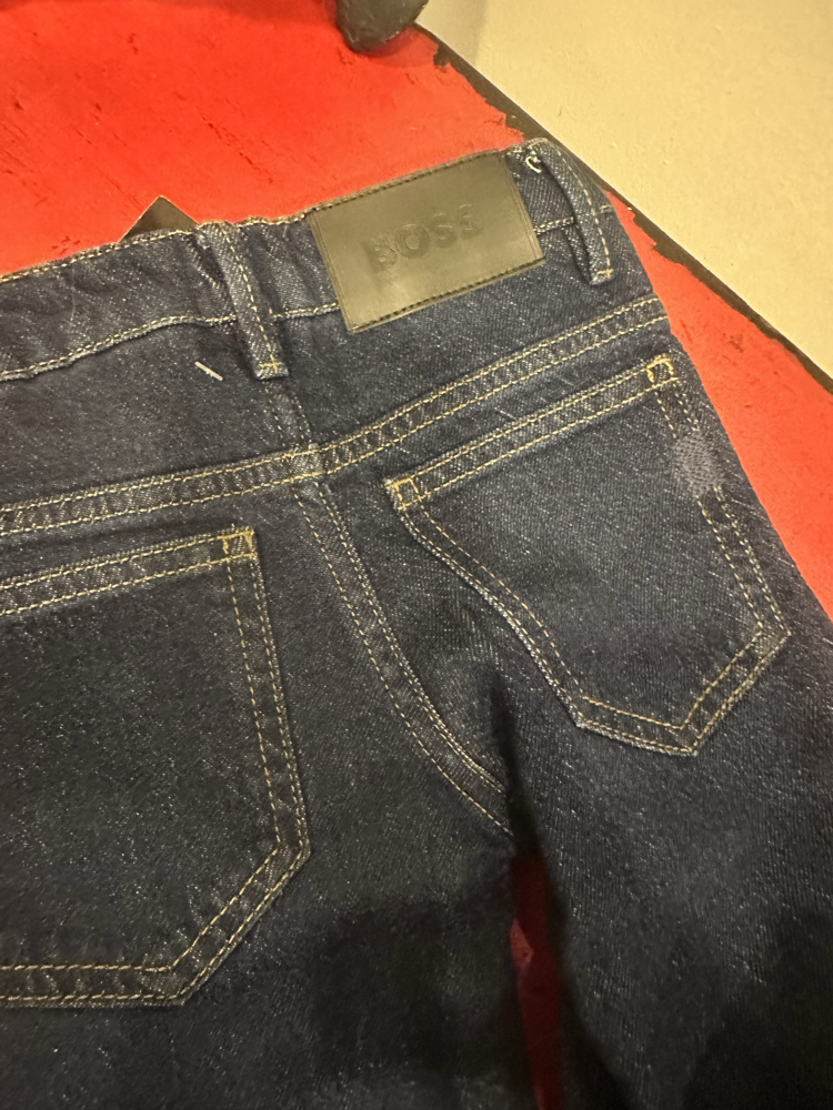 HB dark indigo erkek çocuk kot pantolon