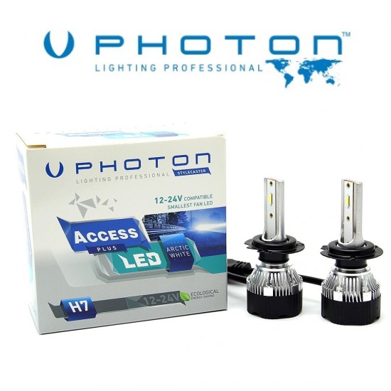 PHOTON ACCESS PLUS LED XENON H7 Beyaz Ampul 6000K