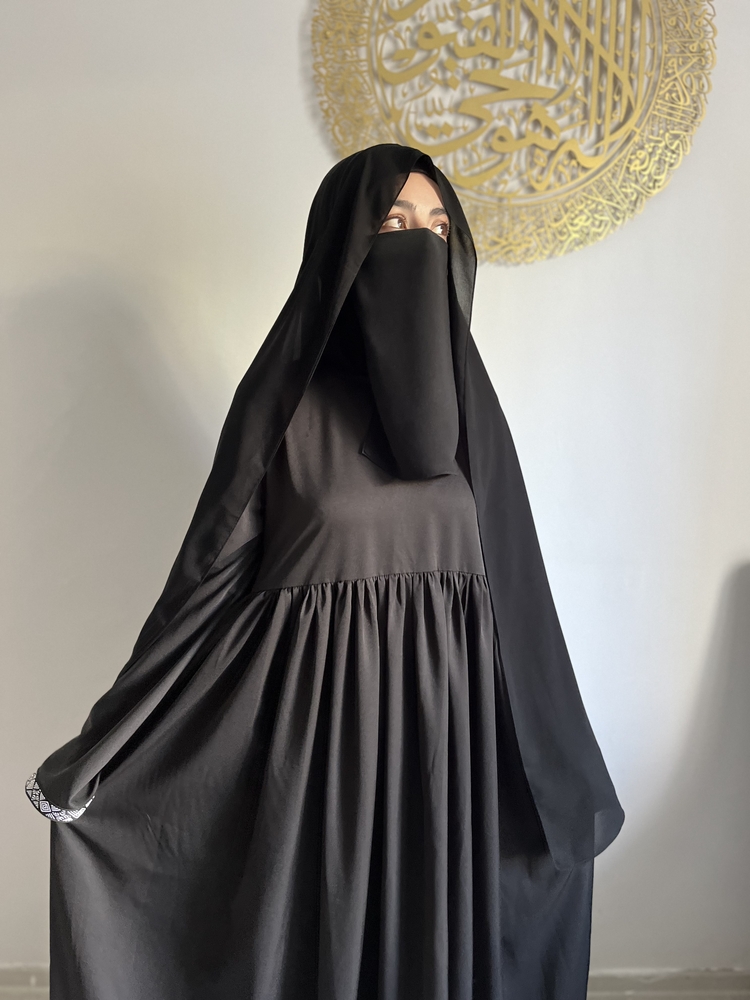 Desenli Abaya 