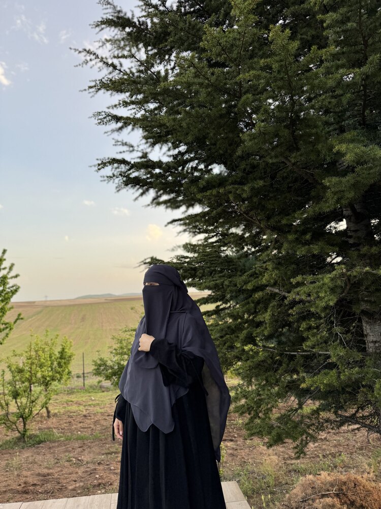 Telalı Tek Katlı Gölgeli Peçe