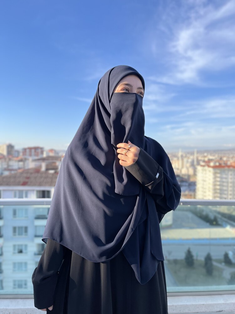 Lena Lastikli Eşarp 