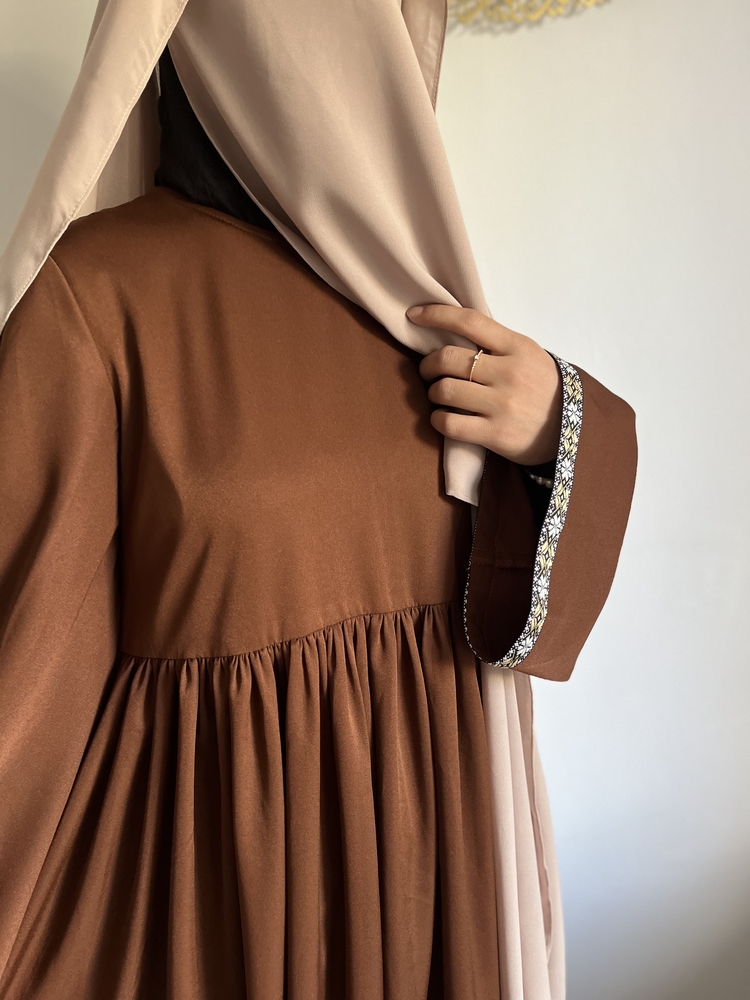 Desenli Abaya 