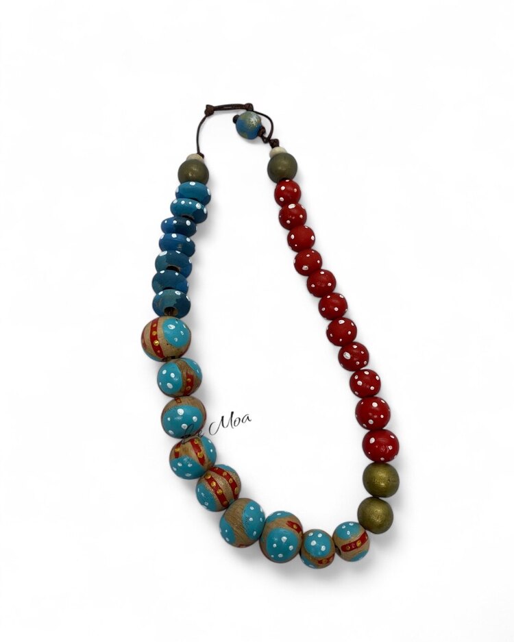 Mushroom necklace 