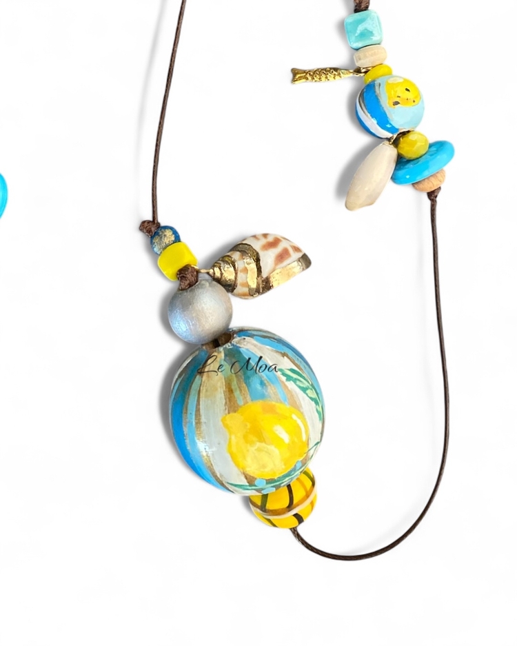 Lemon long Choker