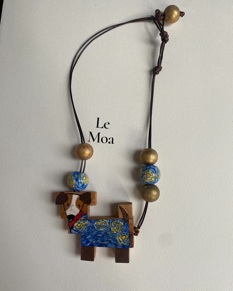 Van gogh dog Choker